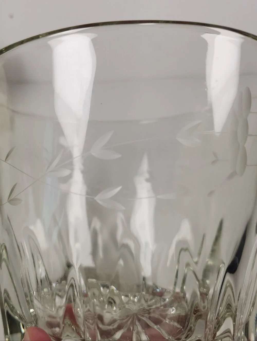 Vintage Princess House Heritage Cut Crystal Ice Bucket | Wine Chiller